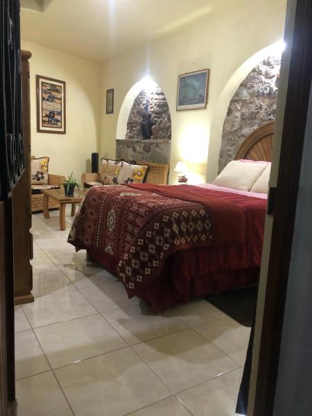 A la foto es mostra l'objecte La Capilla Apartment In ExHacienda La Escalera situat a la ciutat de Guanajuato.