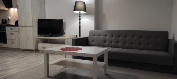 Op de foto is het object Apartament Krakowska te zien, gelegen in de stad Częstochowa.