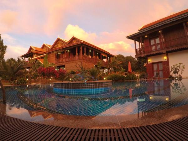 På bildet vises objektet Sunbird Garden Resort som ligger i byen Koh Krabey.