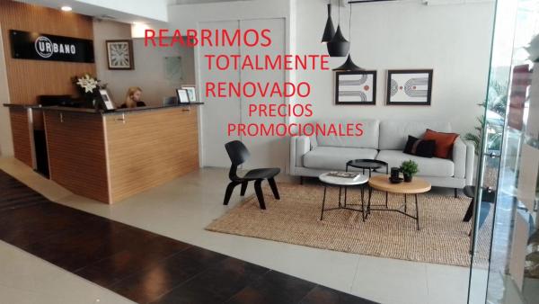 A la foto es mostra l'objecte Urbano Hotel situat a la ciutat de Montevideo.