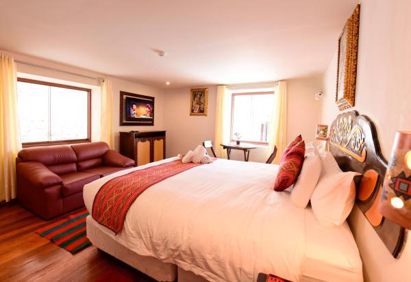 Na fotografii je vidět objekt Hotel Boutique Gold Garden nacházející se ve městě Cuzco.