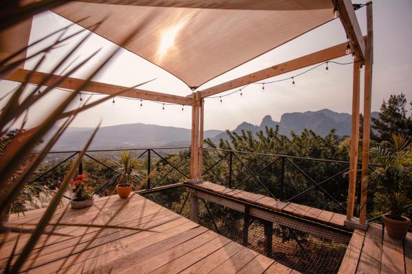 A la foto es mostra l'objecte Amara Tepoztlán situat a la ciutat de Tepoztlán.