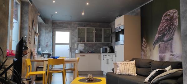 Kuvassa näkyy kohde Studio gîte Eul Cat Huant, joka sijaitsee kaupungissa Dergneau.