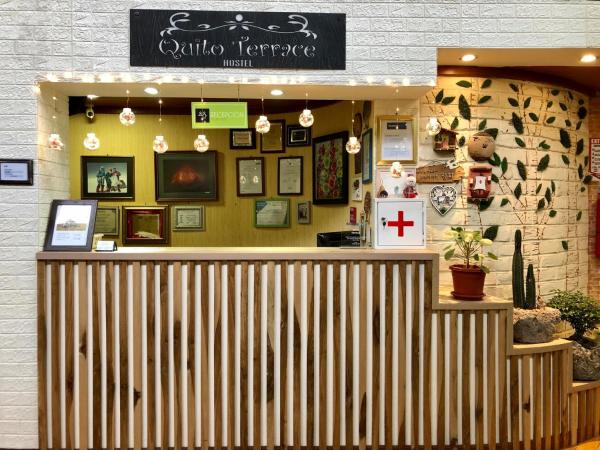 A la foto es mostra l'objecte Quito Terrace situat a la ciutat de Quito.
