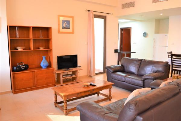 På billedet ses objektet Luxury Escapes - Large 1Bed with balcony and a great marina view in JBR beliggende i byen Dubai.