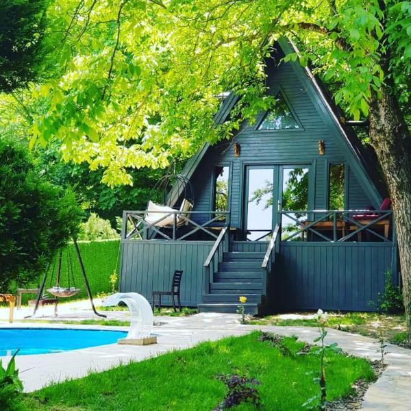 Nella foto è visibile l'oggetto Sapanca Çağlayan Bungalow situato nella città di Geyve.