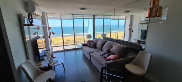 Apartamento frente al mar primera linea de la mansa Pda 26 punta del este penthouse, Punta del Este