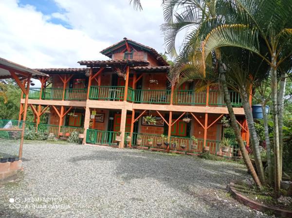 Na zdjęciu widoczny jest obiekt Finca Hotel Villa Mariana położony w mieście El Cuzco.