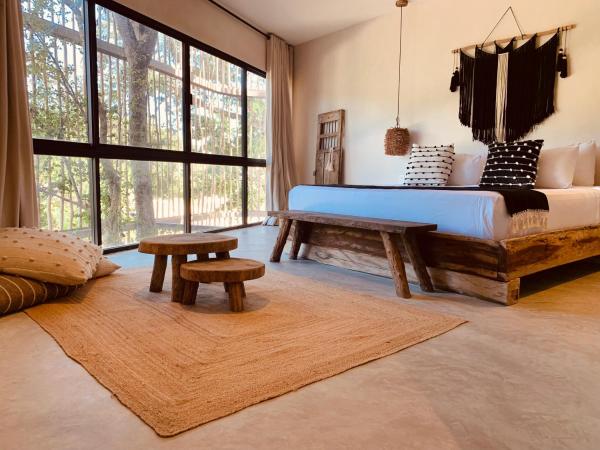 Na zdjęciu widoczny jest obiekt Vida Jungle Boho Apart 9 with special fee to access Hotel Bardo położony w mieście Tulum.