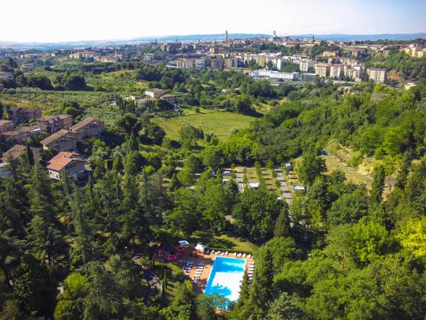 På billedet ses objektet Camping Siena Colleverde beliggende i byen Siena.
