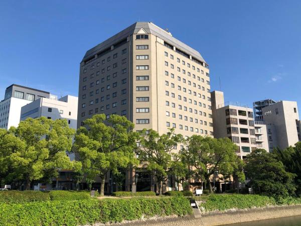 Auf dem Foto ist das Objekt HOTEL MYSTAYS Hiroshima Peace Park in der Stadt Hiroshima zu sehen.