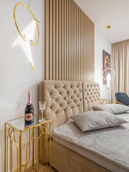 写真にはブカレスト市にあるVida Herastrau, luxury 2 rooms apartmentが写っています。