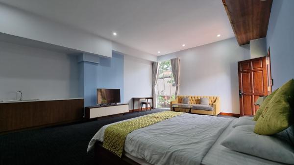 Na zdjęciu widoczny jest obiekt Vạn Huệ Homestay Bình Dương położony w mieście Thuan An.