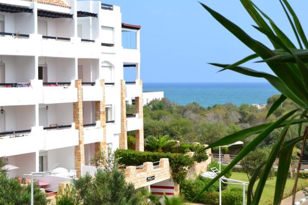 A la foto es mostra l'objecte Adorable appartement à Marina Smire situat a la ciutat de Restinga Smir.