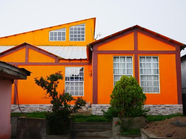 Na fotografii je vidět objekt Departamentos - Cabañas Sias nacházející se ve městě Creel.