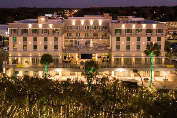 På billedet ses objektet Hilton Garden Inn Ocala Downtown, Fl beliggende i byen Ocala.