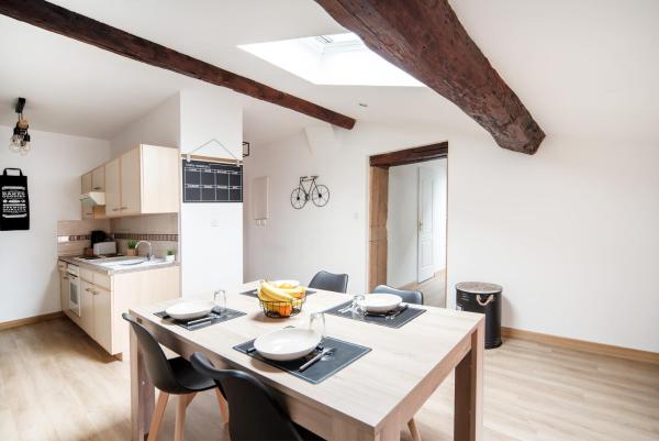 Nella foto è visibile l'oggetto Myappart71 - Appartement - cosy au centre ville situato nella città di Mâcon.