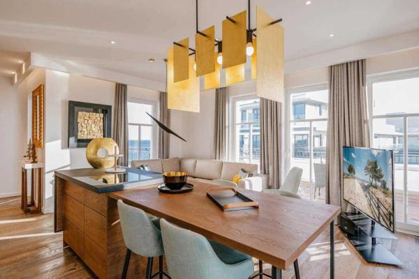 På billedet ses objektet Beachhouse Bansin Penthouse Sunset beliggende i byen Bansin.