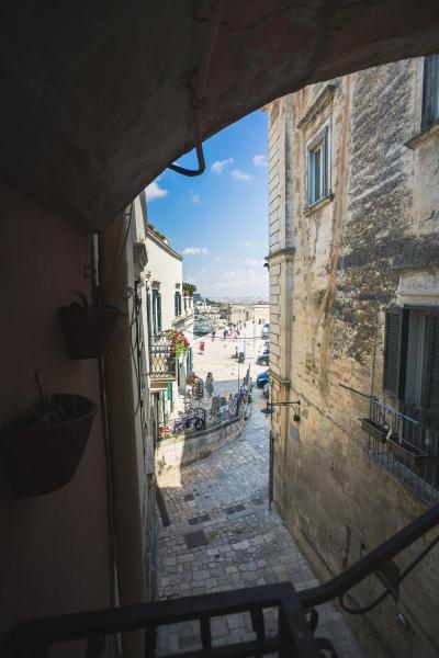 A la foto es mostra l'objecte B&B Del Castelvecchio situat a la ciutat de Matera.