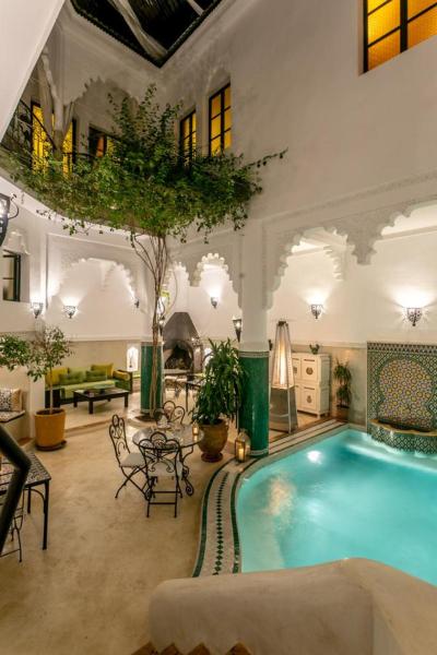 En la foto se muestra el objeto Riad Hart Essoura ubicado en la ciudad de Marrakech.