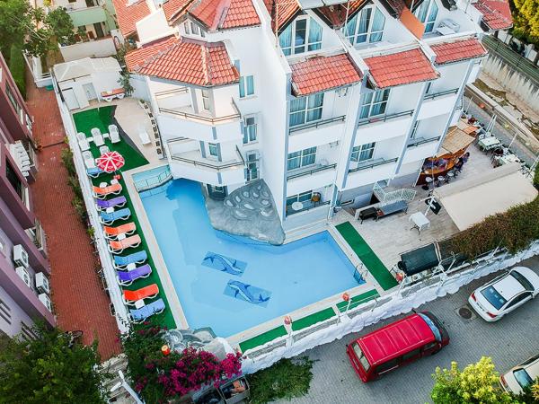 A la foto es mostra l'objecte Interconti Apartments situat a la ciutat de Marmaris.