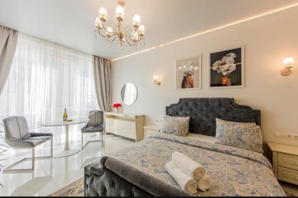 1 room 50m2 center of Obolon near River side. Smart Plaza, Kiew