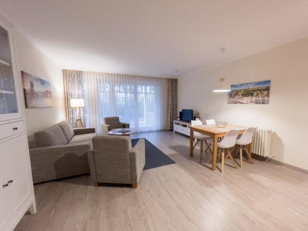 A la foto es mostra l'objecte Dünenpark Binz - Komfort Ferienwohnung mit 1 Schlafzimmer und Terrasse im Erdgeschoss 251 situat a la ciutat de Binz.