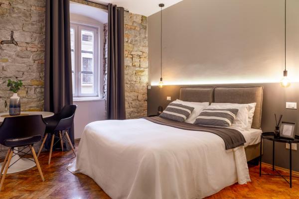 Auf dem Foto ist das Objekt Romantic studio in the heart of Trieste in der Stadt Triest zu sehen.
