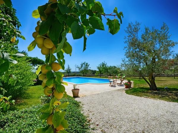 På billedet ses objektet Villa Benka, Istrian stone house beliggende i byen Tinjan.