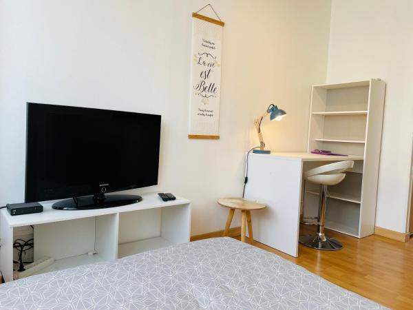 Na zdjęciu widoczny jest obiekt Studio avec la fibre et jardin, au coeur de Lorient położony w mieście Lorient.