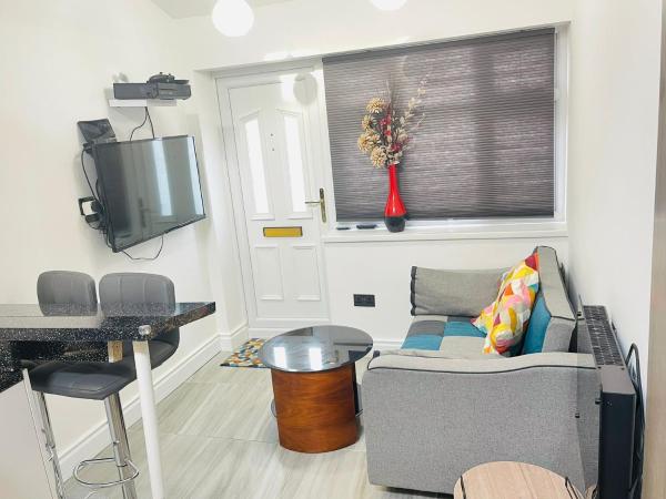 A la foto es mostra l'objecte Femros Cosy one bed apt,12mins to Birmingham city ctr situat a la ciutat de Smethwick.