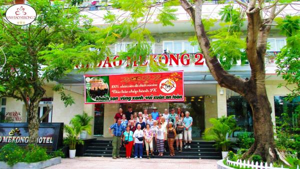 Na fotografii je vidět objekt Anh Dao Mekong 2 Hotel nacházející se ve městě Can Tho.