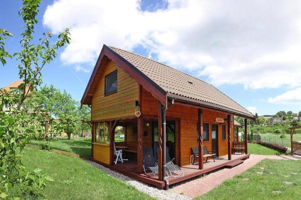 Wooden House in Lubin near Lake Wicko, Lubin