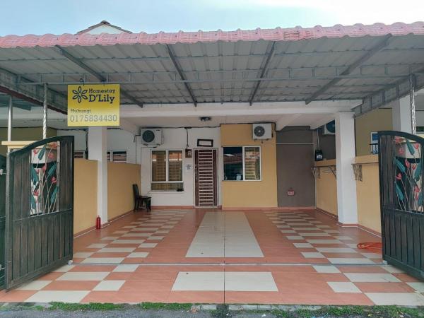 Na fotografii je vidět objekt Homestay D'Lily nacházející se ve městě Ipoh.