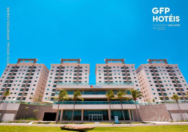 A la foto es mostra l'objecte APT em SALINAS PARK RESORT (VISTA MAR) situat a la ciutat de Salinópolis.
