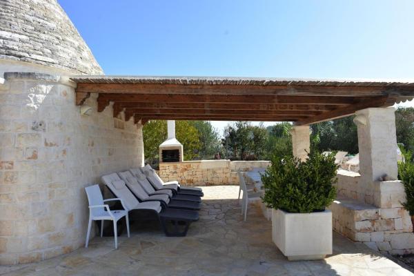 A la foto es mostra l'objecte Trulli in Valle d'Itra with Pool and Views situat a la ciutat de Cisternino.