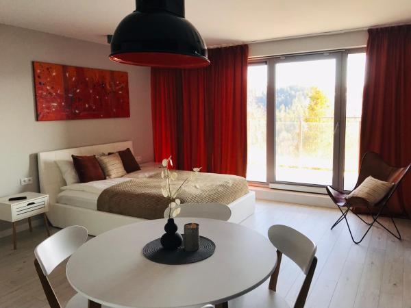 Auf dem Foto ist das Objekt Apartament Przewidoki in der Stadt Wisła zu sehen.