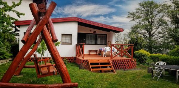 En la foto se muestra el objeto Domek na Mazurach ubicado en la ciudad de Mrągowo.