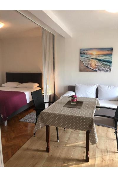 Na fotografii je vidět objekt Grapevine Studio Apartment nacházející se ve městě Ždrelac.