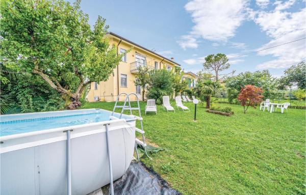 A la foto es mostra l'objecte Casa Katia situat a la ciutat de Lazise.