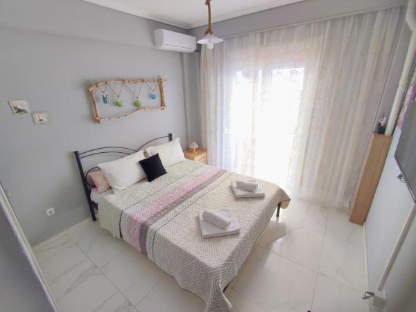 A la foto es mostra l'objecte DriftWood Center Apartment situat a la ciutat de Kavala.