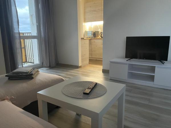 Auf dem Foto ist das Objekt Apartament Centrum Faktura in der Stadt Koszalin zu sehen.