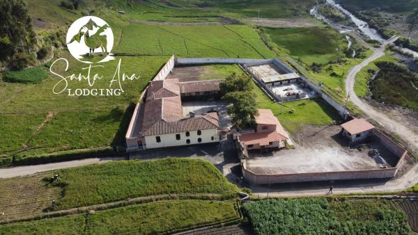 Nella foto è visibile l'oggetto Hacienda Santa Ana Lodging situato nella città di Guamote.