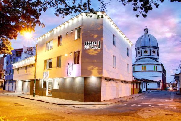 写真にはブガ市にあるAparta Hotel El Faro Bugaが写っています。