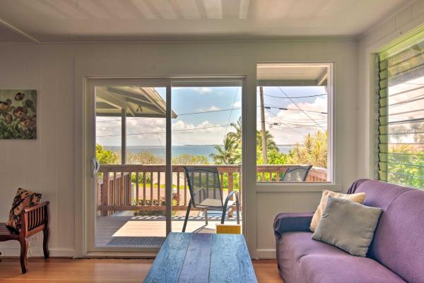 På billedet ses objektet Hilo Apartment Ocean Views on the Hamakua Coast! beliggende i byen Hilo.