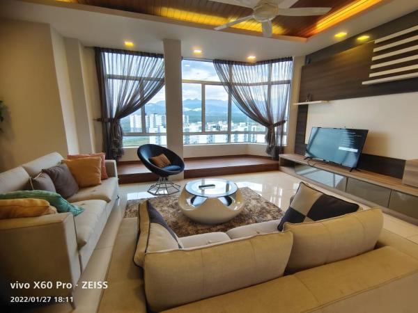 Na fotografii je vidět objekt IGB Penthouses nacházející se ve městě Ipoh.