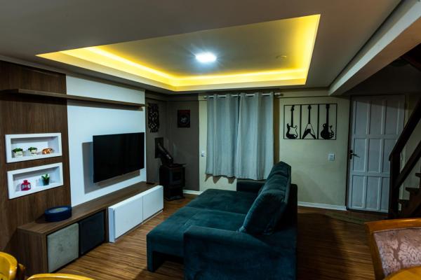 A la foto es mostra l'objecte Apartamento Completo de 3 quartos em Gramado situat a la ciutat de Gramado.