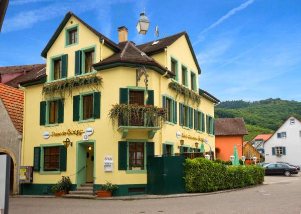 A la foto es mostra l'objecte Hotel Sonne situat a la ciutat de Staufen im Breisgau.