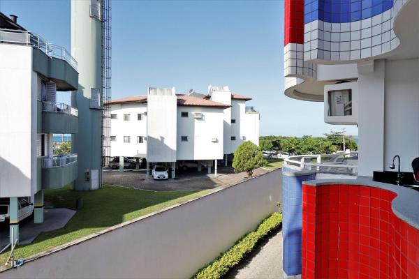 På billedet ses objektet Apartamento para 6 pessoas com 2 banheiros - HB45F beliggende i byen Florianópolis.