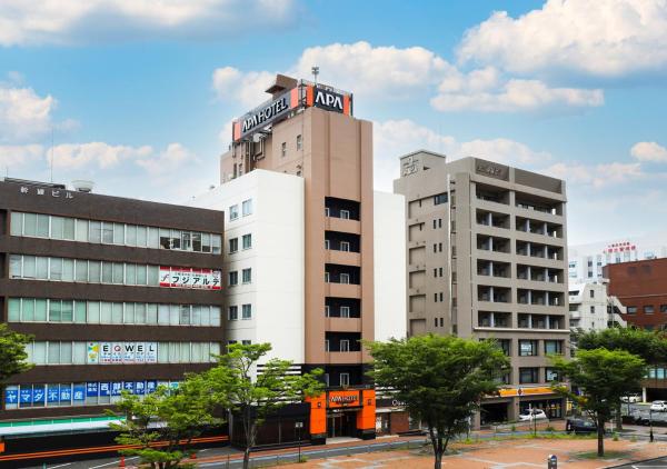 A la foto es mostra l'objecte APA Hotel Kokuraeki Shinkansenguchi situat a la ciutat de Kitakyushu.